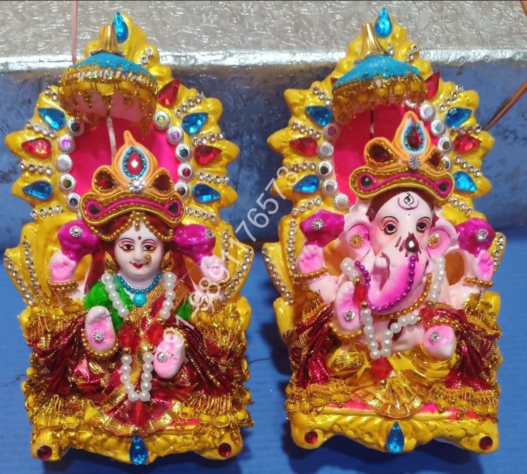 Ecofriendly Laxmi Ganesh Statue